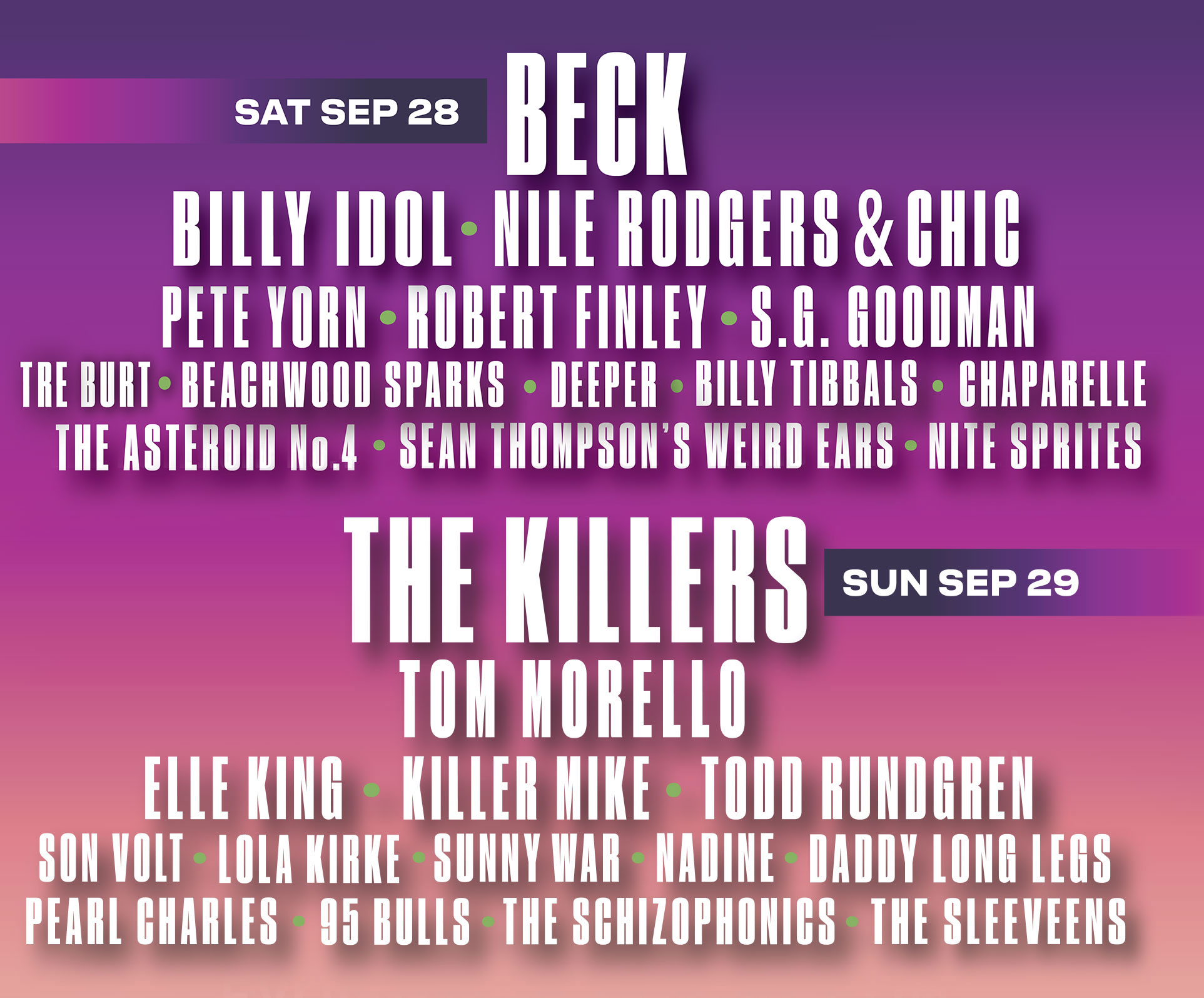 Evolution Festival 2024 Saint Louis. MO September 28th & 29th, 2024