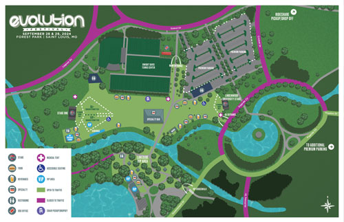 Map of Festival Grounds